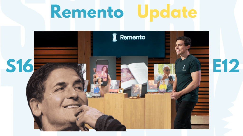 Remento Shark Tank Review update revenue Net worth evaluation